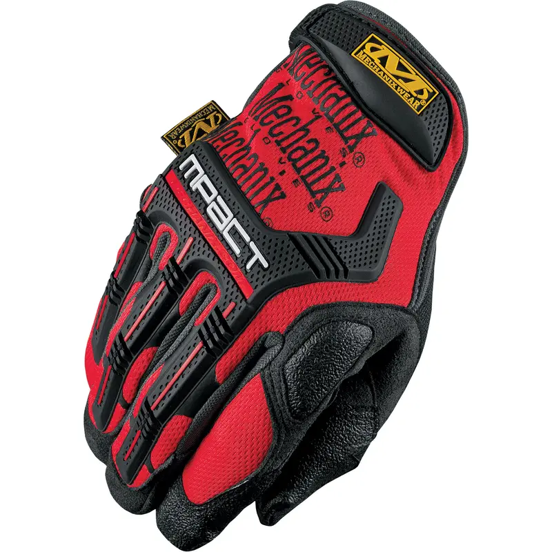 M-Pact® Gloves, Large, Synthetic Palm, Hook & Loop Cuff 1