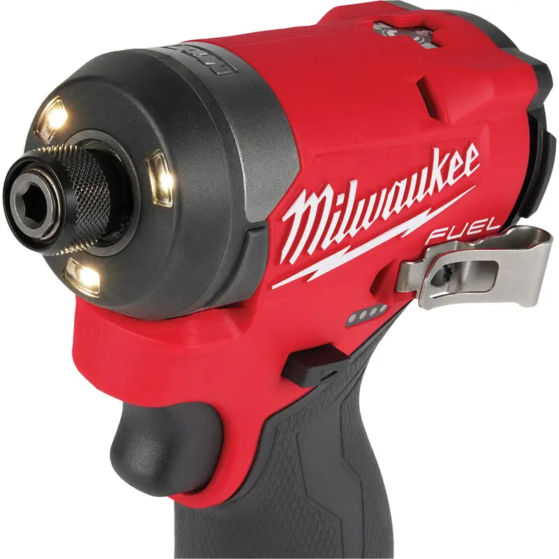 M12 Fuel™ Hex Impact Driver Kit, 1/4", 1500 In-Lbs Max. Torque, 12 V, Lithium-Ion 1
