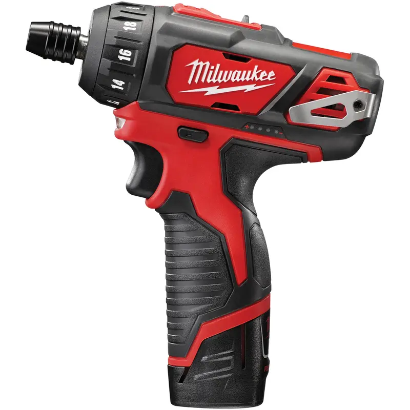 M12™ Hex 2-Speed Screwdriver Kit, 1/4", 12 V, 275 In-Lbs Max. Torque, Lithium-Ion Battery 1