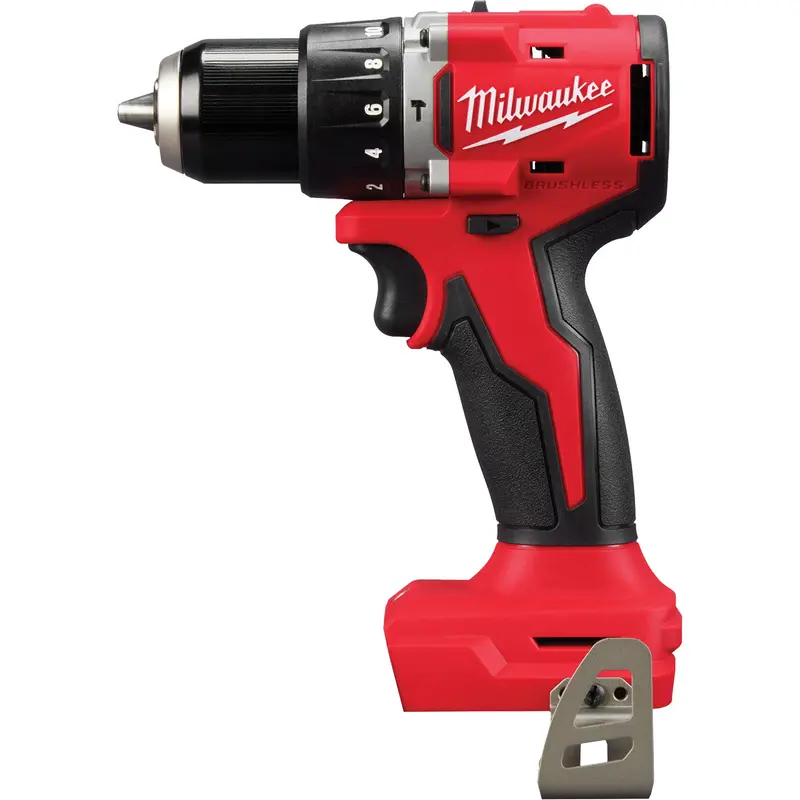 M18™ Compact Brushless Hammer Drill/Driver (Tool Only), Lithium-Ion, 18 V, 1/2" Chuck, 550 In-Lbs Torque 1