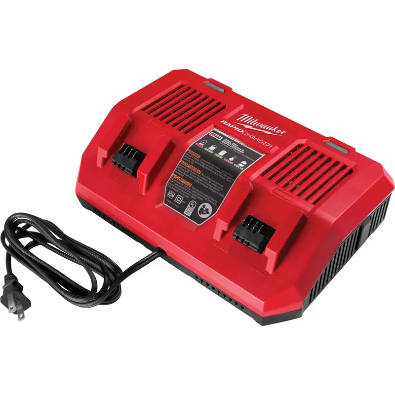M18™ Dual Bay Simultaneous Rapid Charger, 18 V, Lithium-Ion 1