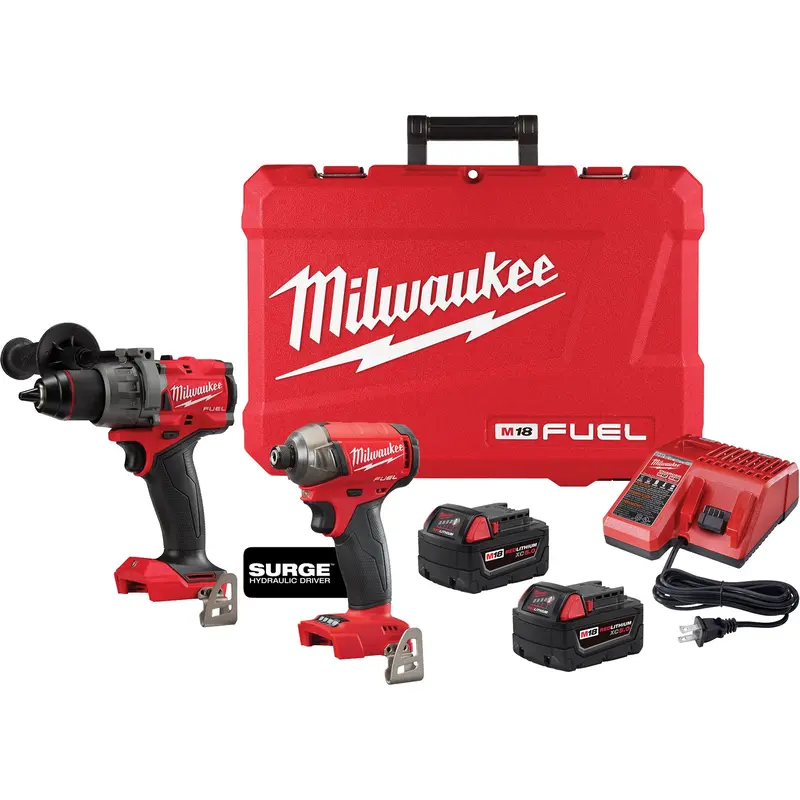 M18 Fuel™ 2-Tool Combo Kit, Lithium-Ion, 18 V 1