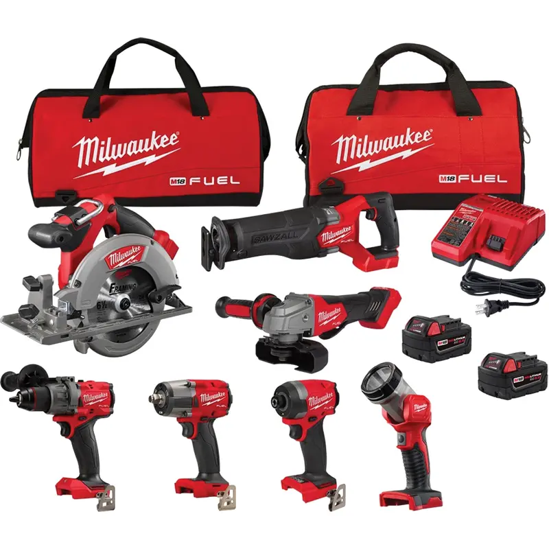 M18 Fuel™ Combo Kit, Lithium-Ion, 18 V 1