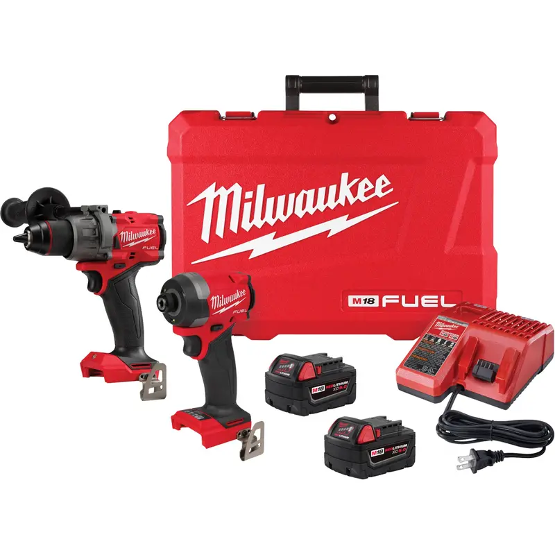 M18 Fuel™ Hammer Drill 2-Tool Combo Kit, Lithium-Ion, 18 V 1