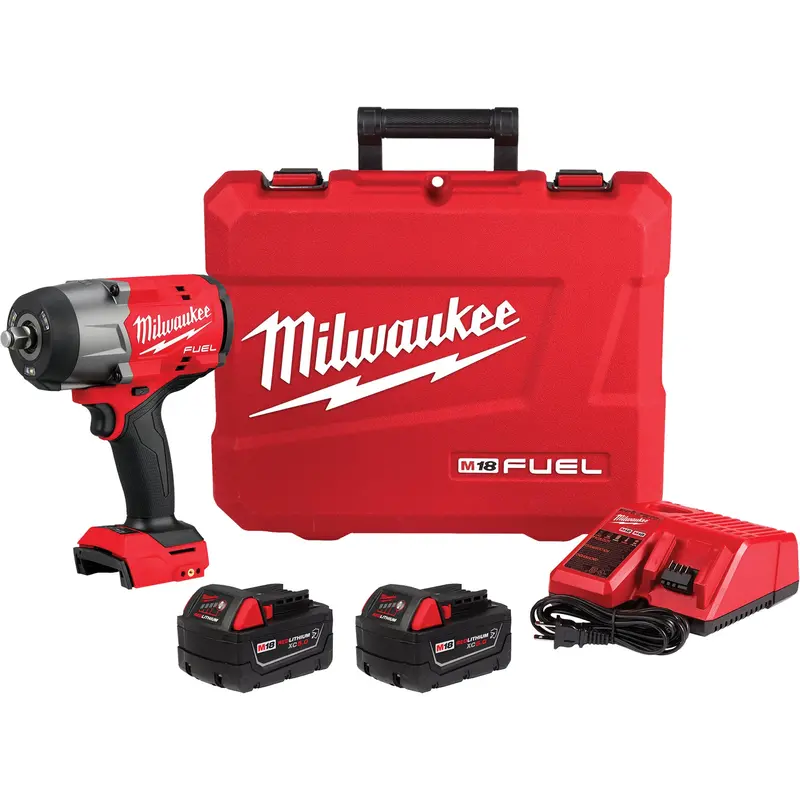 M18 Fuel™ High Torque Impact Wrench With Friction Ring Kit, 18 V, 1/2" Socket 1