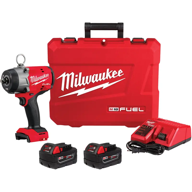 M18 Fuel™ High Torque Impact Wrench With Pin Detent Kit, 18 V, 1/2" Socket 1