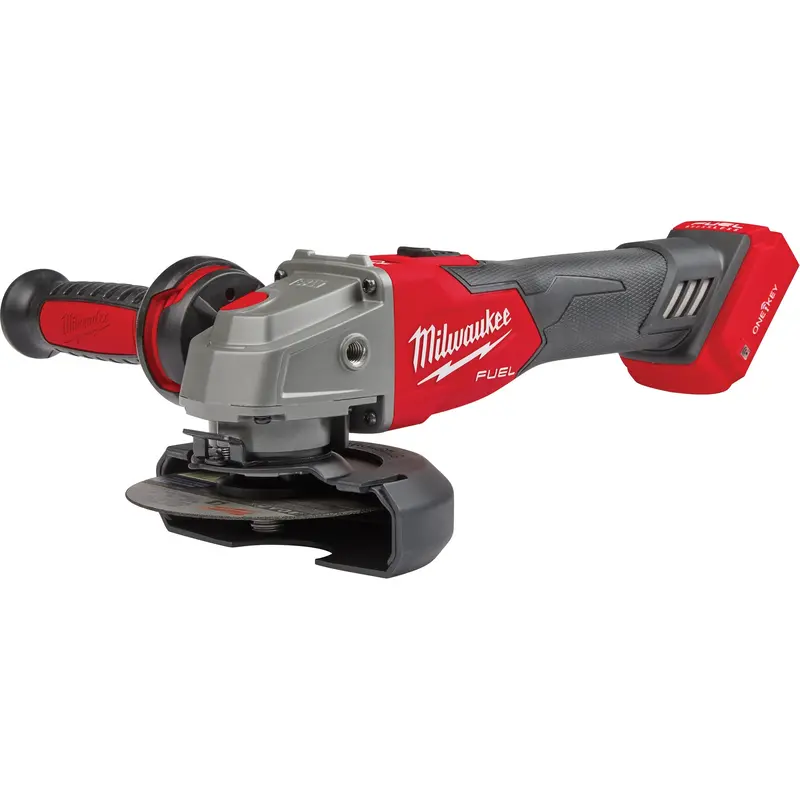 M18 Fuel™ Slide Switch Braking Grinder With One-Key™ Slide Switch (Tool Only), 4-1/2" Or 5" Wheel, 18 V 1