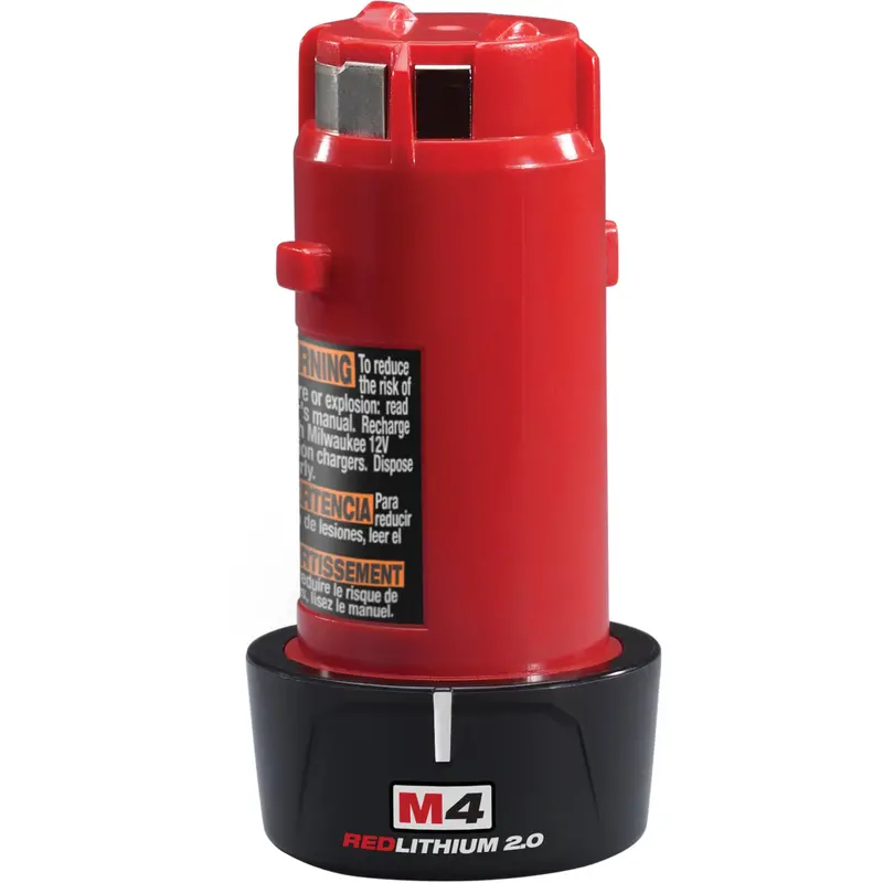 M4™ Redlithium™ Batteries, Lithium-Ion, 4 V, 2 A 1
