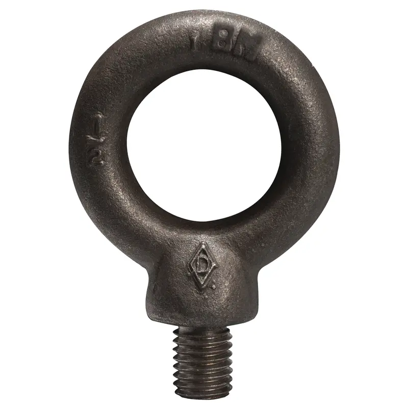 Machinery Eye Bolts, 5/8" Dia., 1-3/4" L, Uncoated Natural Finish, 4000 Lbs. (2 Tons) Capacity 1