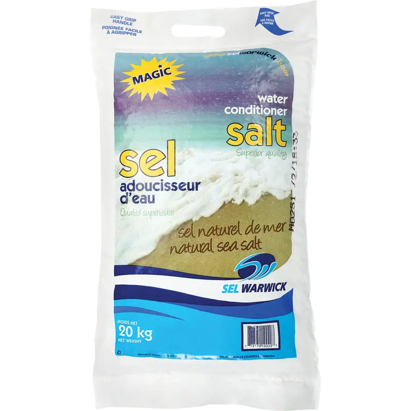 Magic Softening Salt, 44.1 Lbs. (20 Kg), Bag 1