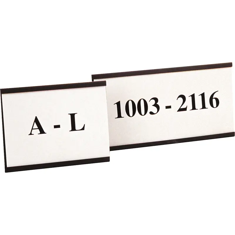 Magnetic Card Holders, Magnetic, 4" L X 3" W 1