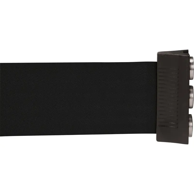 Magnetic Tape Cassette For Build-Your-Own Crowd Control Barrier, 12', Black Tape 1