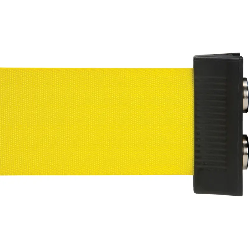 Magnetic Tape Cassette For Build-Your-Own Crowd Control Barrier, 7', Yellow Tape 1