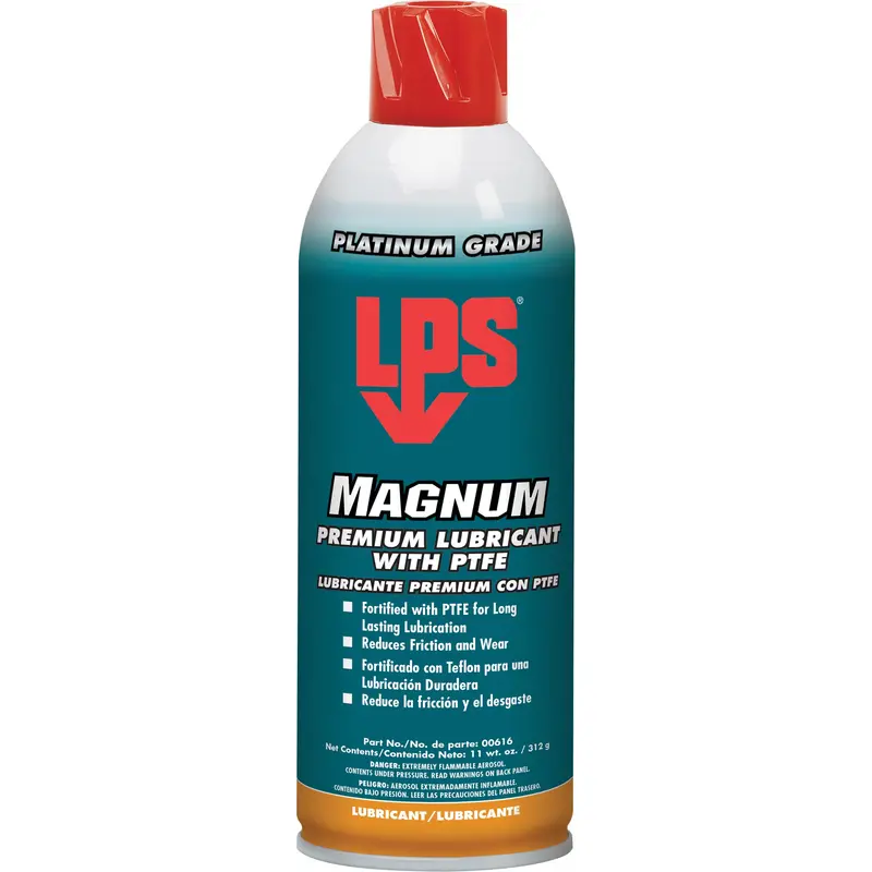 Magnum Premium Lubricant With Ptfe, Aerosol Can, 16 Oz. 1