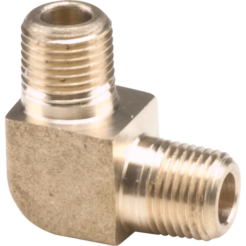 Male Pipe Elbows 90°, 1/4" Dia., Brass 1