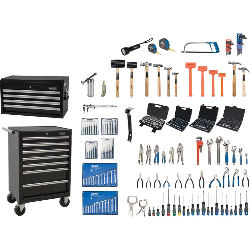 Master Tool Set With Steel Chest And Cart, 236 Pieces 1
