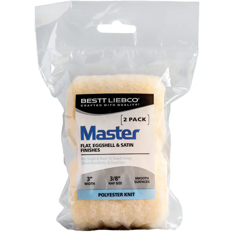 Master Trim And Traffic Roller Refill, 10 Mm (3/8") Nap, 75 Mm (3") L 1