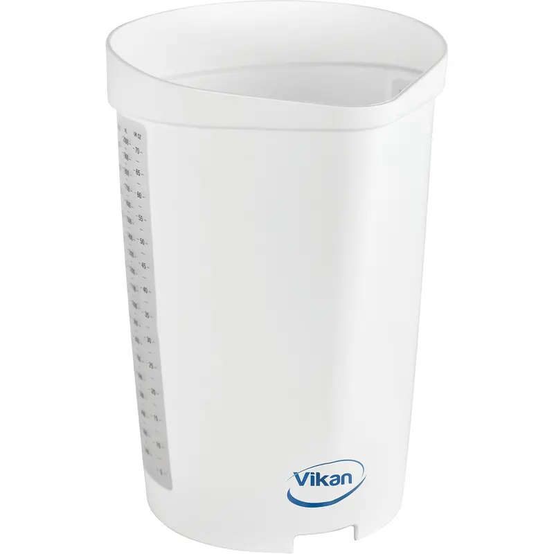 Measuring Jug, Plastic, White, 65 Oz. 1