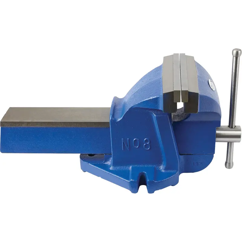 Mechanic's Vise, 8" Jaw Width, 4" Throat Depth 1