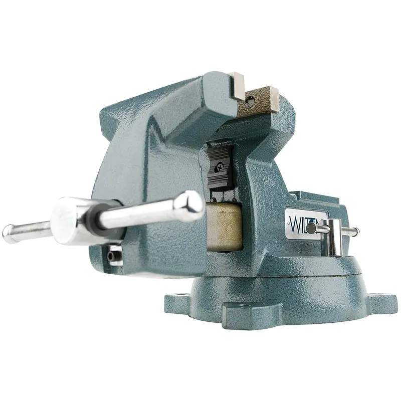 Mechanic's Vises, 6" Jaw Width, 4-1/8" Throat Depth 1