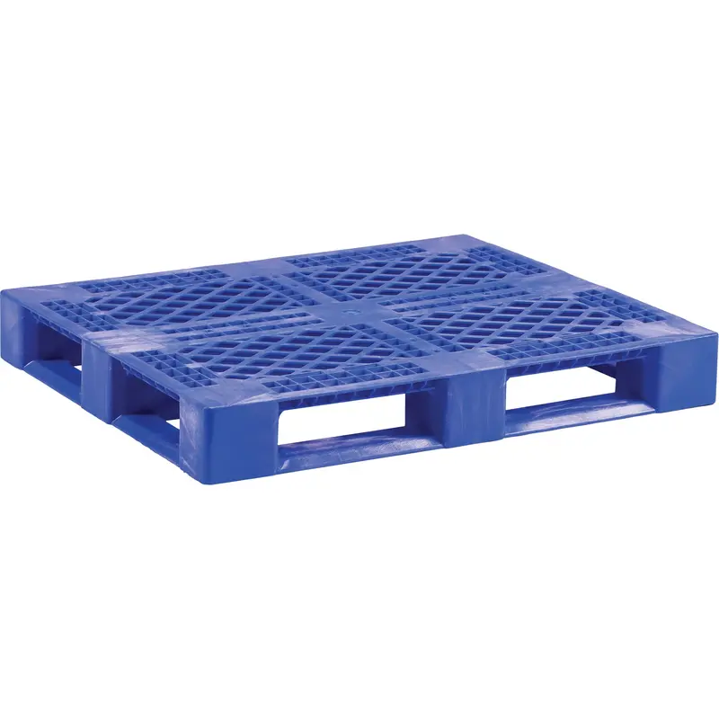 Medium-Duty Food Grade Plastic Pallet, 48" L X 40" W X 6-1/10" H, 4-Way Entry 1
