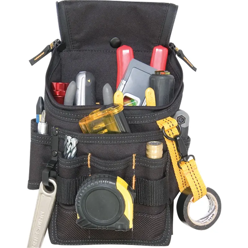 Medium Ziptop™ Tool Pouch, Multiple Tool Holder, Polyester, 8 Pockets 1