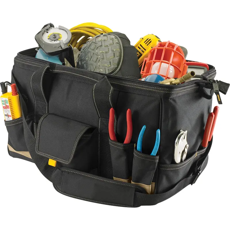 Megamouth™ Tool Bag, Polyester, 25 Pockets, Black 1
