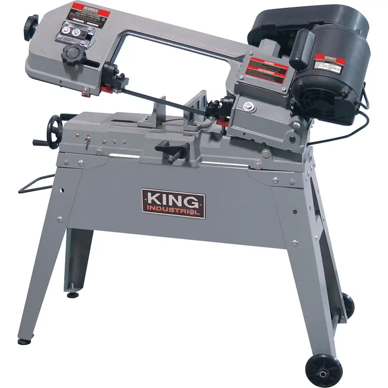 Metal Cutting Band Saw, Horizontal/Vertical, 5" Round And 4-1/2" X 6" Rectangular Cutting Capacity 1