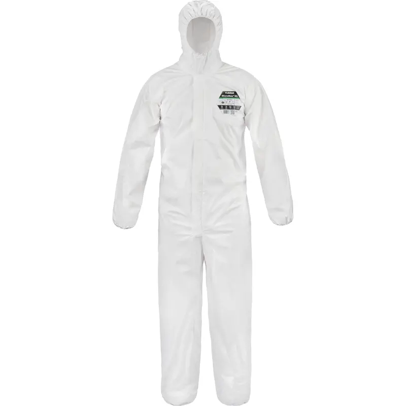 Micromax® Coveralls, 3X-Large, White, Microporous 1
