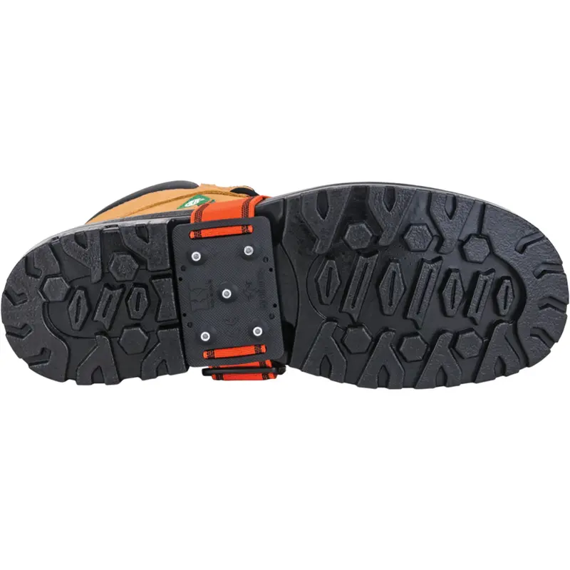 Mid-Sole Ice Cleats, Tungsten Carbide, Stud Traction, One Size 1
