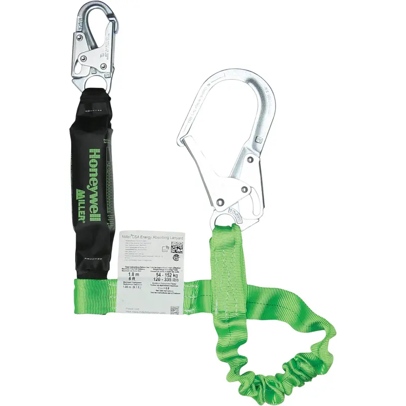 Miller® Stretchstop® Shock-Absorbing Lanyard 1