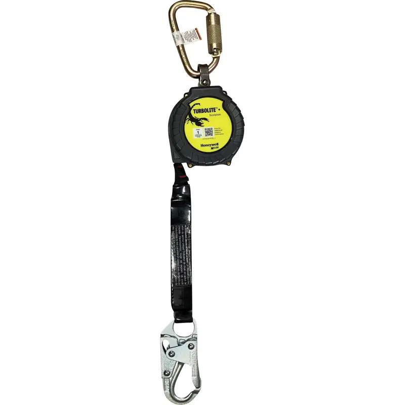 Miller™ Turbolite™+ Scorpion Personal Fall Limiter, 9', Web, Stationary 1
