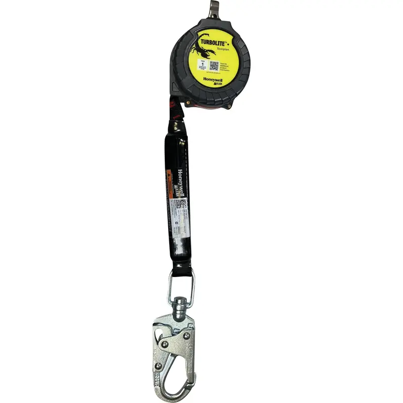 Miller™ Turbolite™+ Scorpion Personal Fall Limiter, 9', Web, Swivel 1