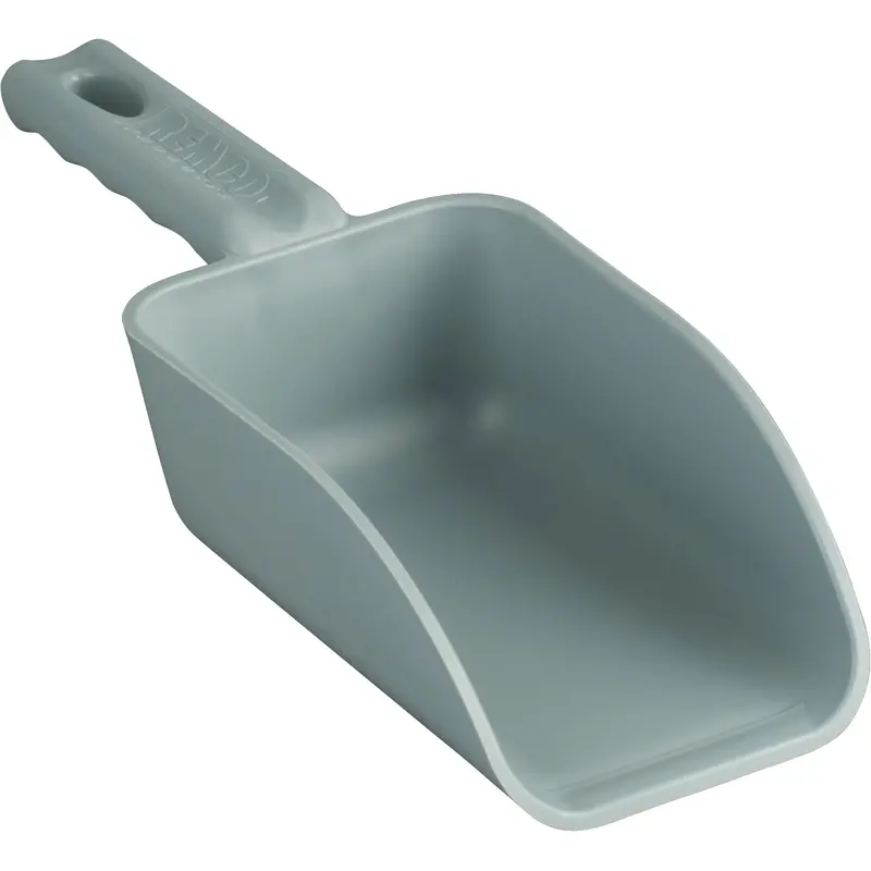 Mini Hand Scoop, Plastic, Grey, 16 Oz. 1