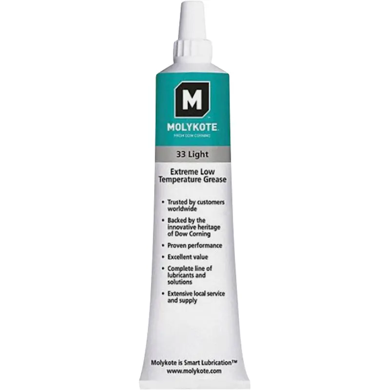 Molykote 33 Extreme Low-Temperature Bearing Grease, 150 G, Bottle 1