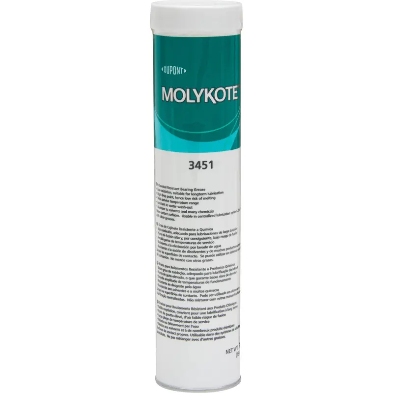 Molykote 3451 Bearing Grease, 550 G, Cartridge 1