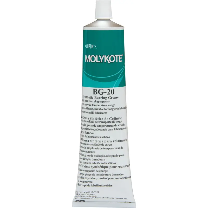 Molykote Bg 20 High-Performance Synthetic Grease, 150 G, Bottle 1