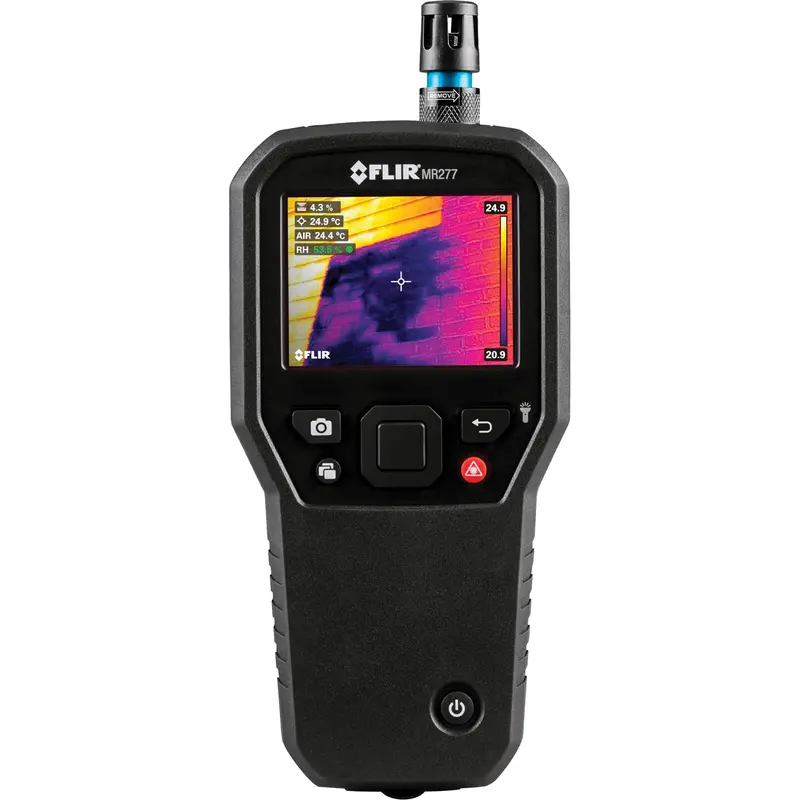 Mr277 Building Inspection System With Moisture Hygrometer & Msx® Ir Camera, 10% - 90% Rh, -22°- 122° F ( -30° - 50° C ) 1