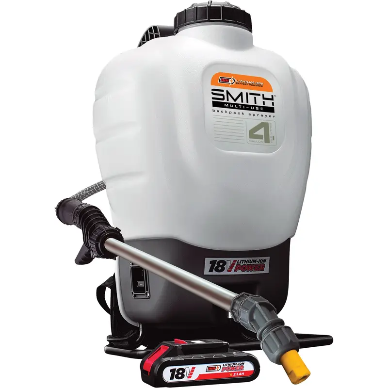 Multi-Use Disinfecting Back Pack Sprayer, 4 Gal. (15.1 L) 1