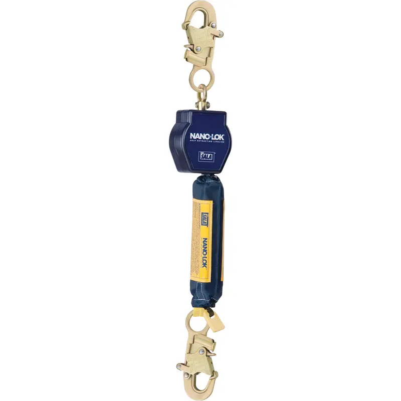 Nano-Lok™ Self-Retracting Lifeline, 6', Dyneema®/Polyester, Swivel 1