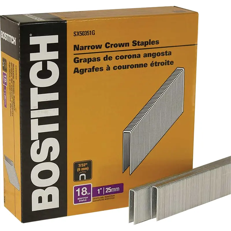 Narrow Crown Finish Staples 1