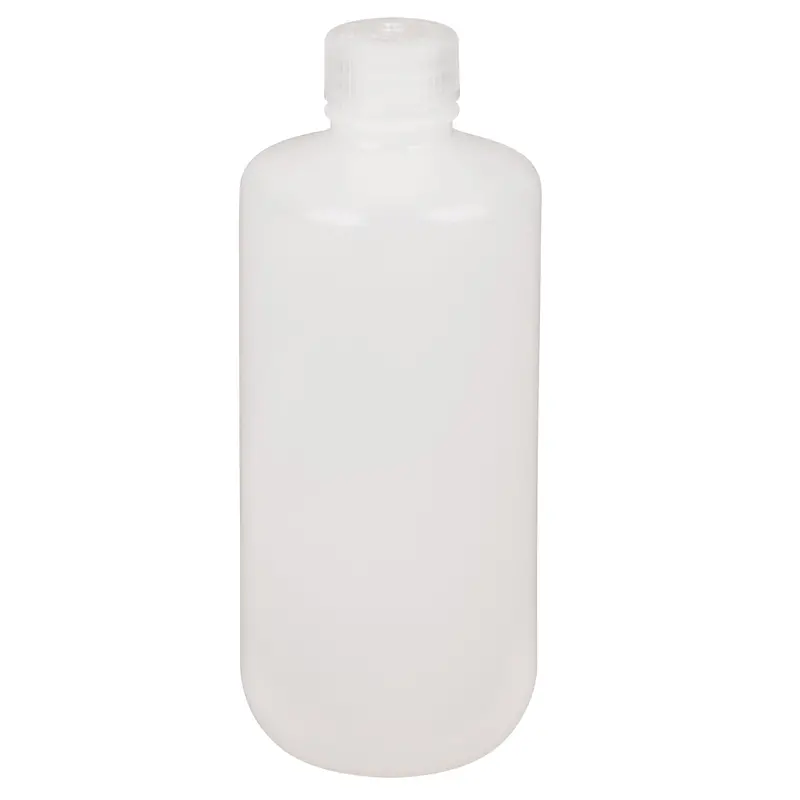 Narrow-Mouth Bottles, Round, 16 Oz., Plastic 1