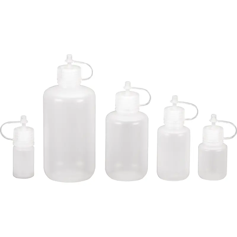 Narrow-Mouth Bottles, Round, 2 Oz., Plastic 1
