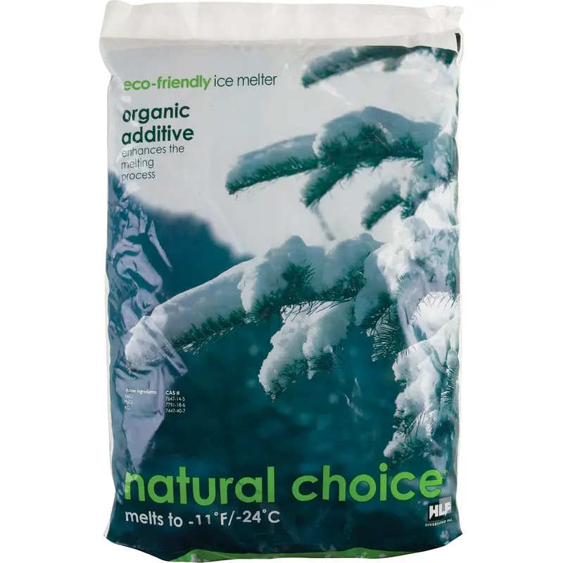 Natural Choice™ Ice Melters, Bag, 44 Lbs.(20 Kg), -26°C (-14.8°F) Melting Point 1