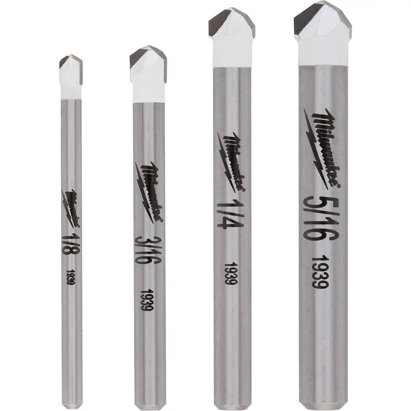 Natural Stone Bit Set, 4 Pieces, Carbide 1