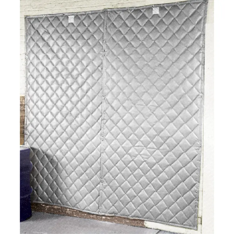 Noise Absorbing Wall Blanket, Quilted Fibreglass, 8' L X 4' W 1