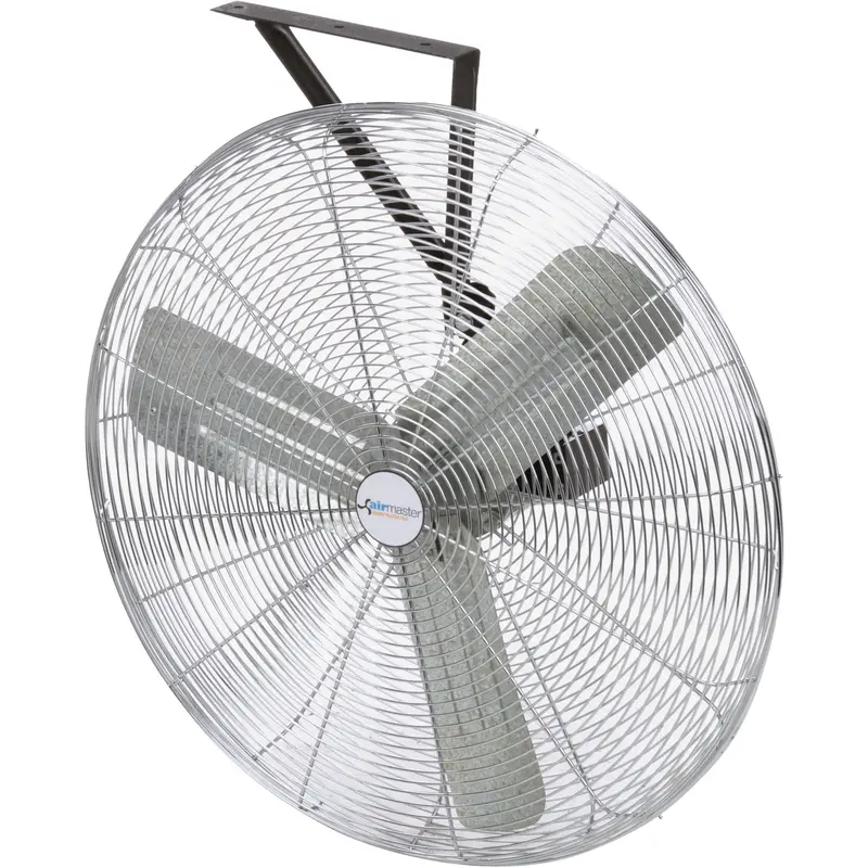 Non-Oscillating Wall Fan, Commercial, 24" Dia., 3 Speeds 1
