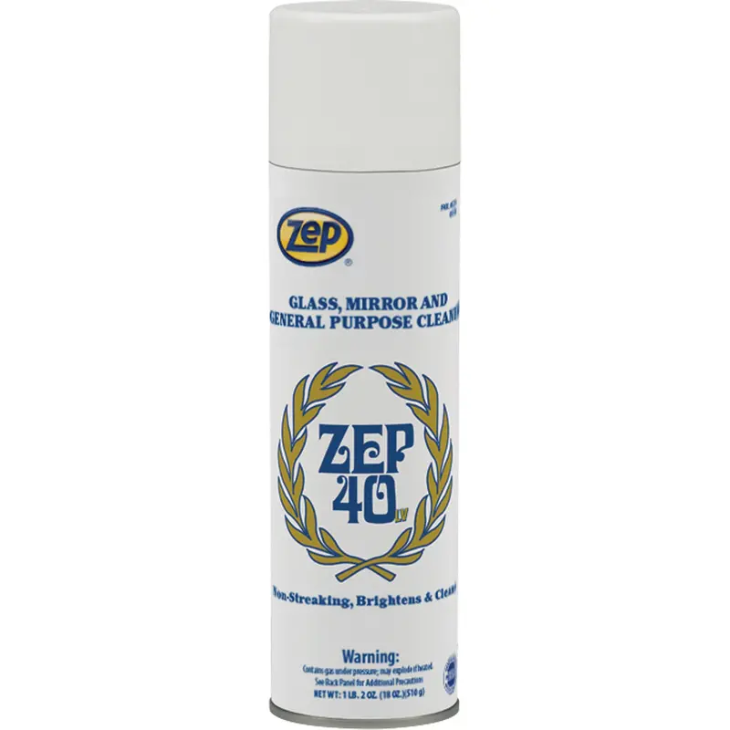 Non-Streaking Glass & Mirror Cleaner, 18 Oz., Aerosol Can 1