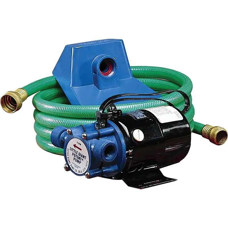 Non-Submersible, Self-Priming Plated Brass Transfer Pumps, 115 V, 360 Gph, 1/10 Hp 1