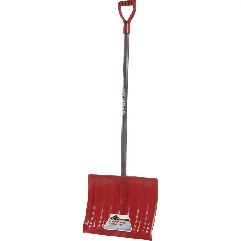 Nordic™ Snow Shovel, Polypropylene Blade, 17-3/4" Wide, D-Grip Handle 1